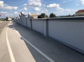 Obnova starega pokopališčnega zidu – Ptuj