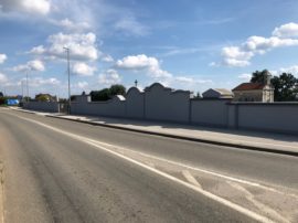 Obnova starega pokopališčnega zidu – Ptuj
